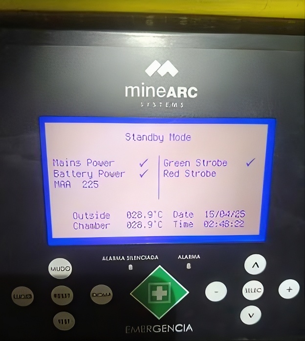 Mantención de refugios mineros MAINSA